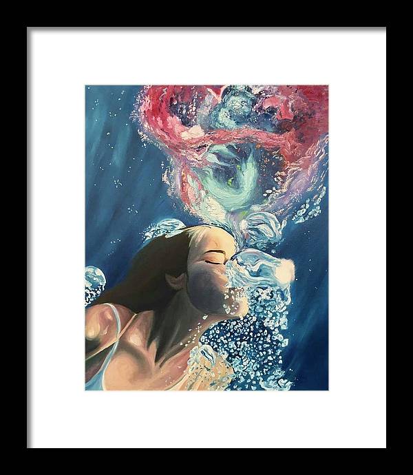 Breath Out  - Framed Print