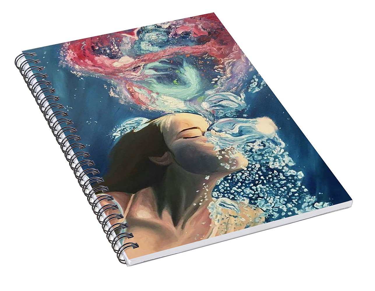 Breath Out  - Spiral Notebook