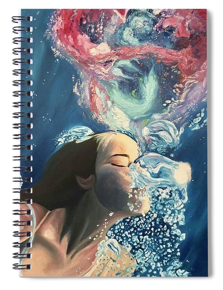 Breath Out  - Spiral Notebook