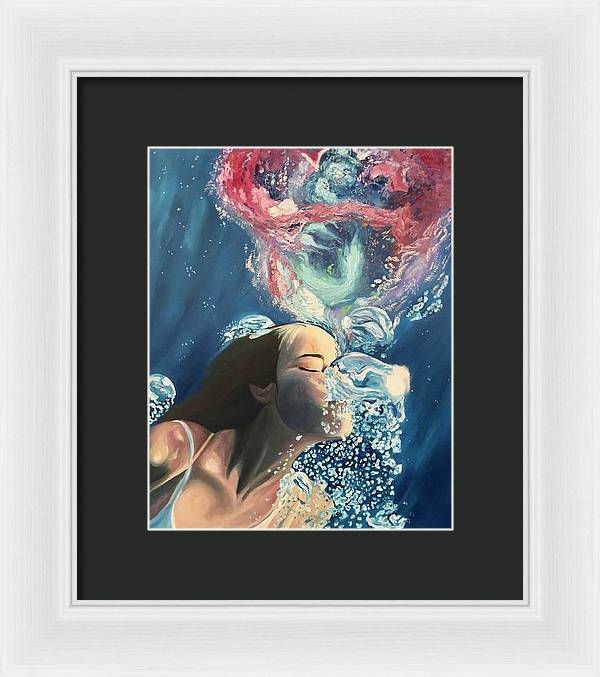Breath Out  - Framed Print