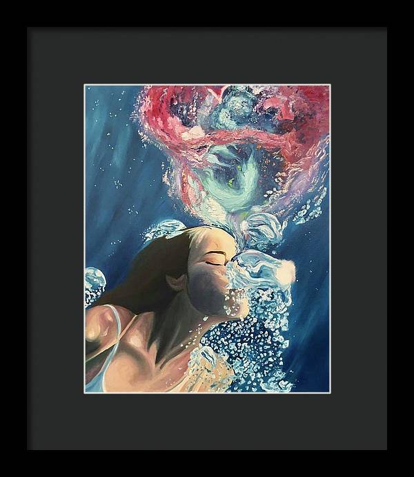 Breath Out  - Framed Print