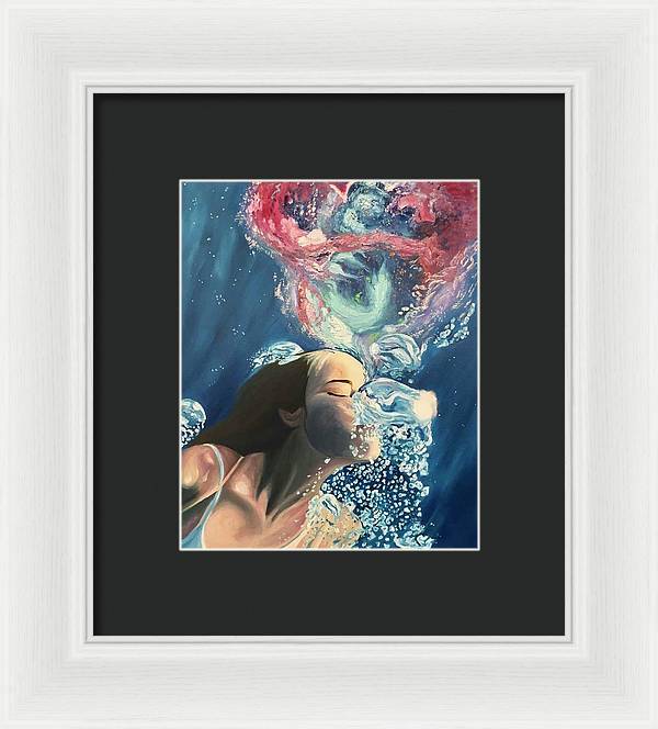 Breath Out  - Framed Print