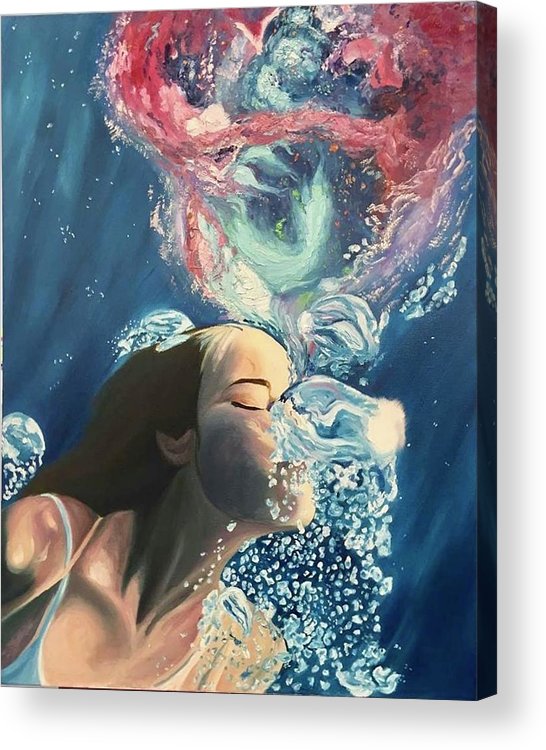 Breath Out  - Acrylic Print