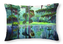 Load image into Gallery viewer, Caddo Lake - Throw Pillow
