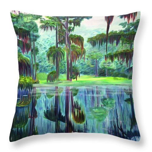 Caddo Lake - Throw Pillow