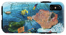 Load image into Gallery viewer, Caught in coral - Phone Case

