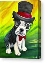 Load image into Gallery viewer, Dapper Dog - Canvas Print
