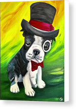 Load image into Gallery viewer, Dapper Dog - Canvas Print
