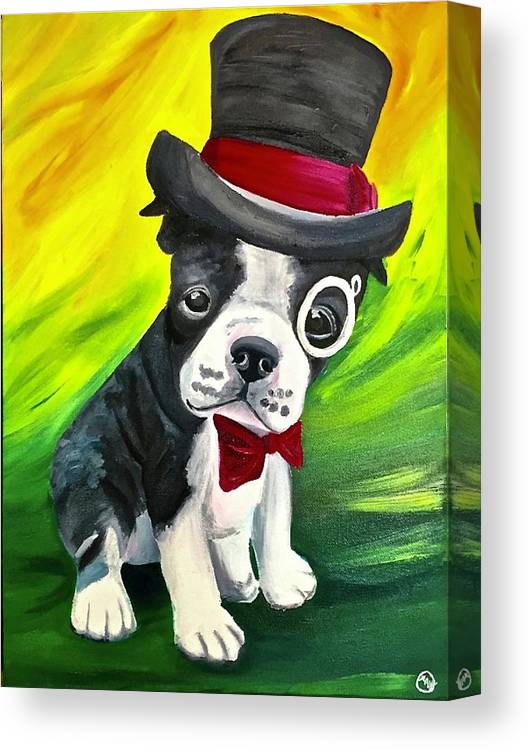 Dapper Dog - Canvas Print
