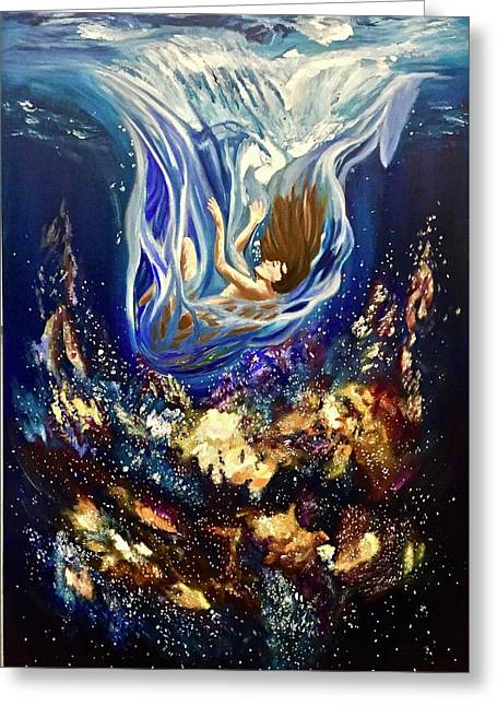 Falling Slowly  - Greeting Card