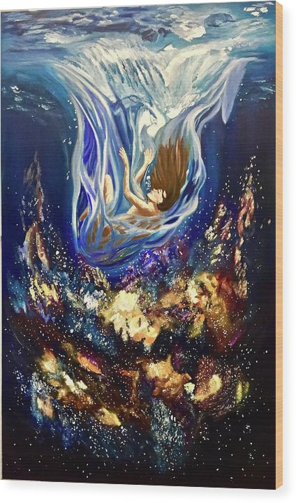 Falling Slowly  - Wood Print