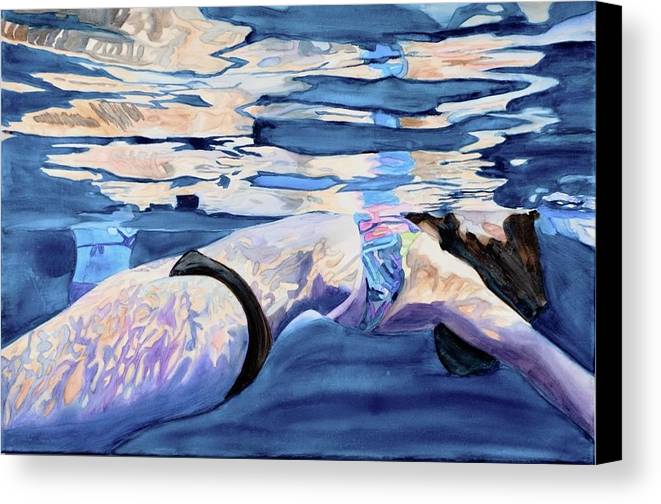 Floating Away  - Canvas Print