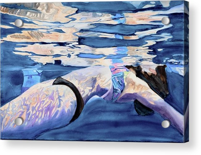Floating Away  - Acrylic Print