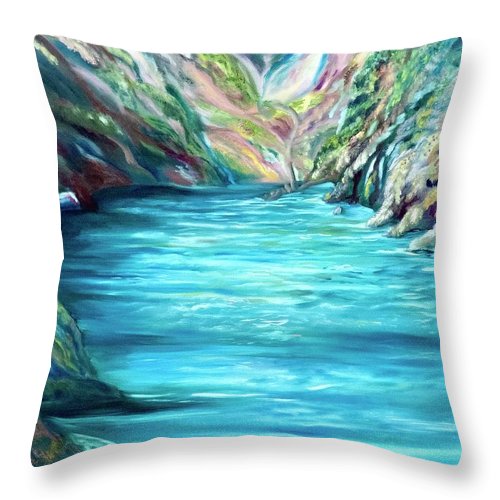 Hidden Paradise - Throw Pillow