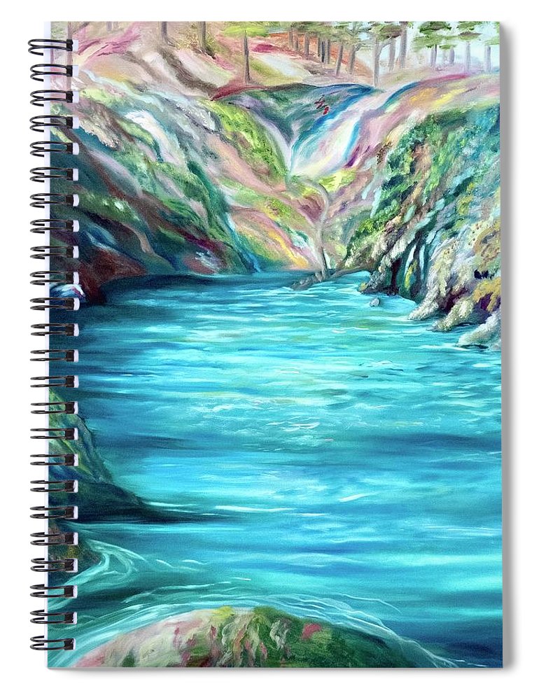 Hidden Paradise - Spiral Notebook