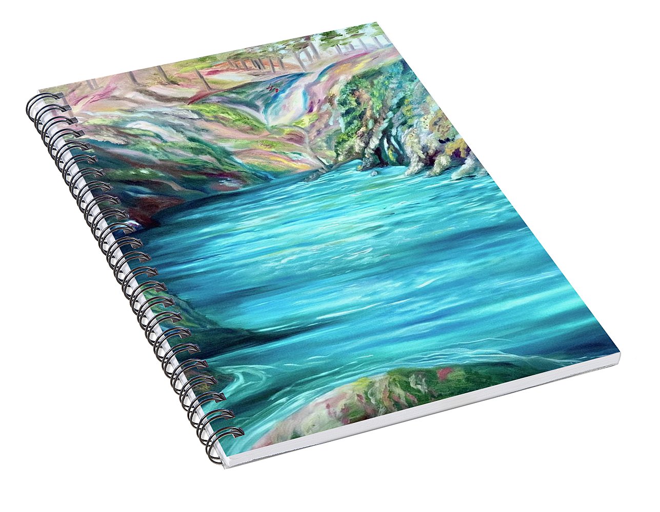 Hidden Paradise - Spiral Notebook