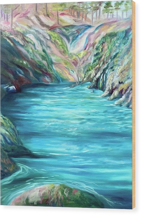 Hidden Paradise - Wood Print