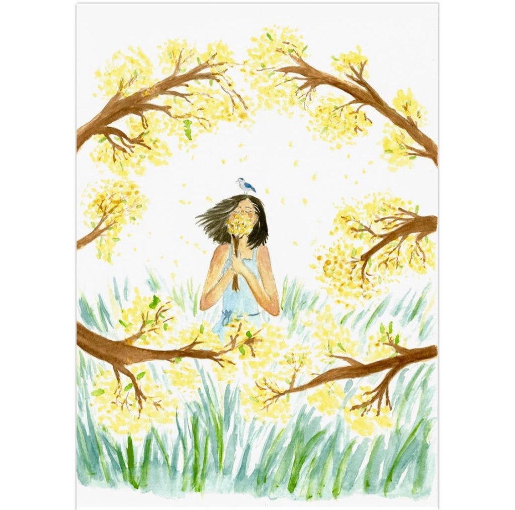 Golden Peace art print