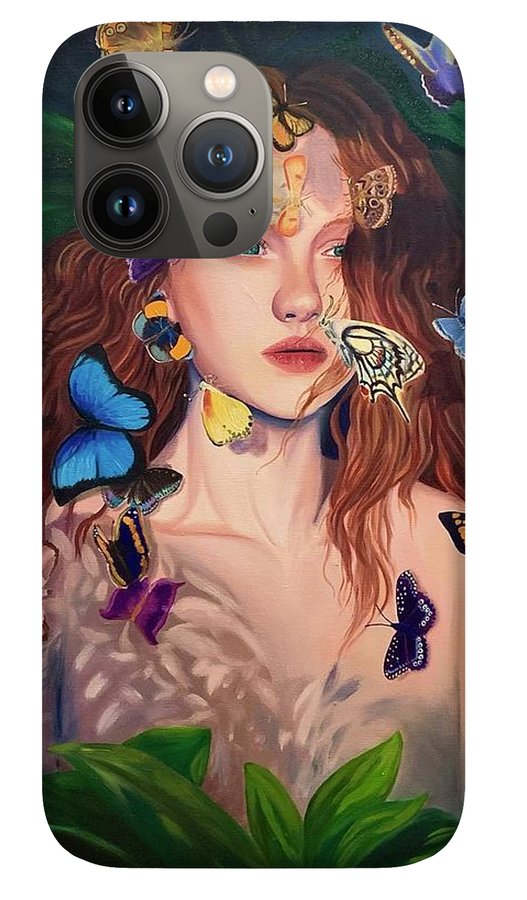 Le Papillion de sang d'or - Phone Case