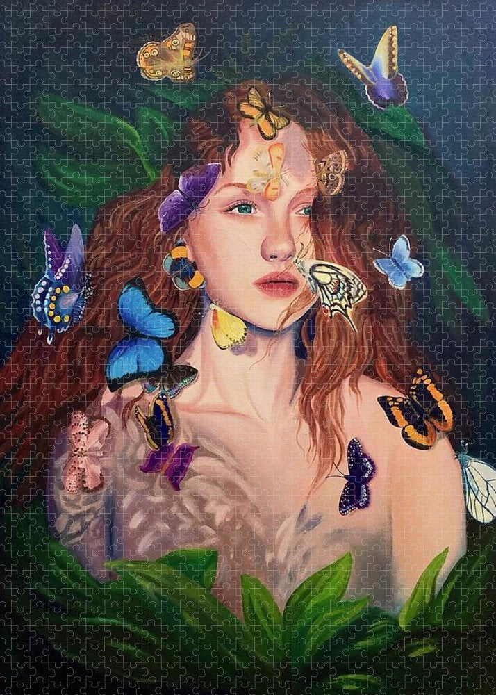 Le Papillion de sang d'or - Puzzle