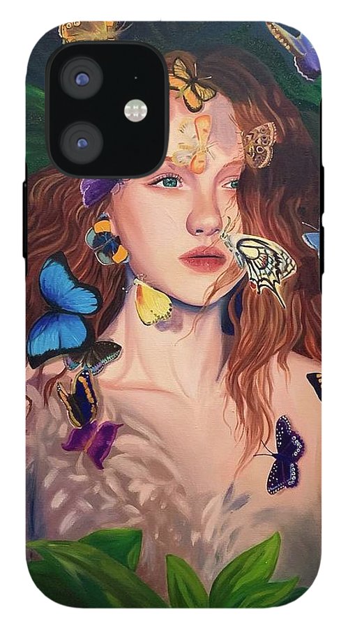 Le Papillion de sang d'or - Phone Case