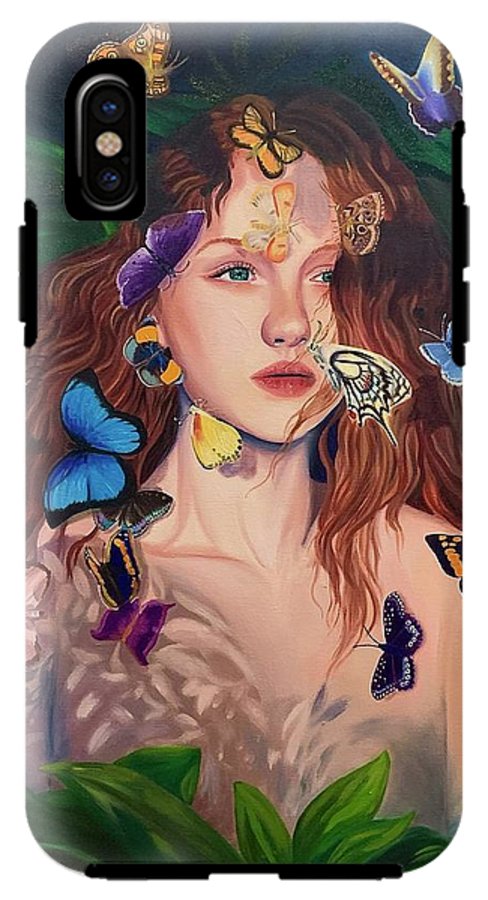 Le Papillion de sang d'or - Phone Case