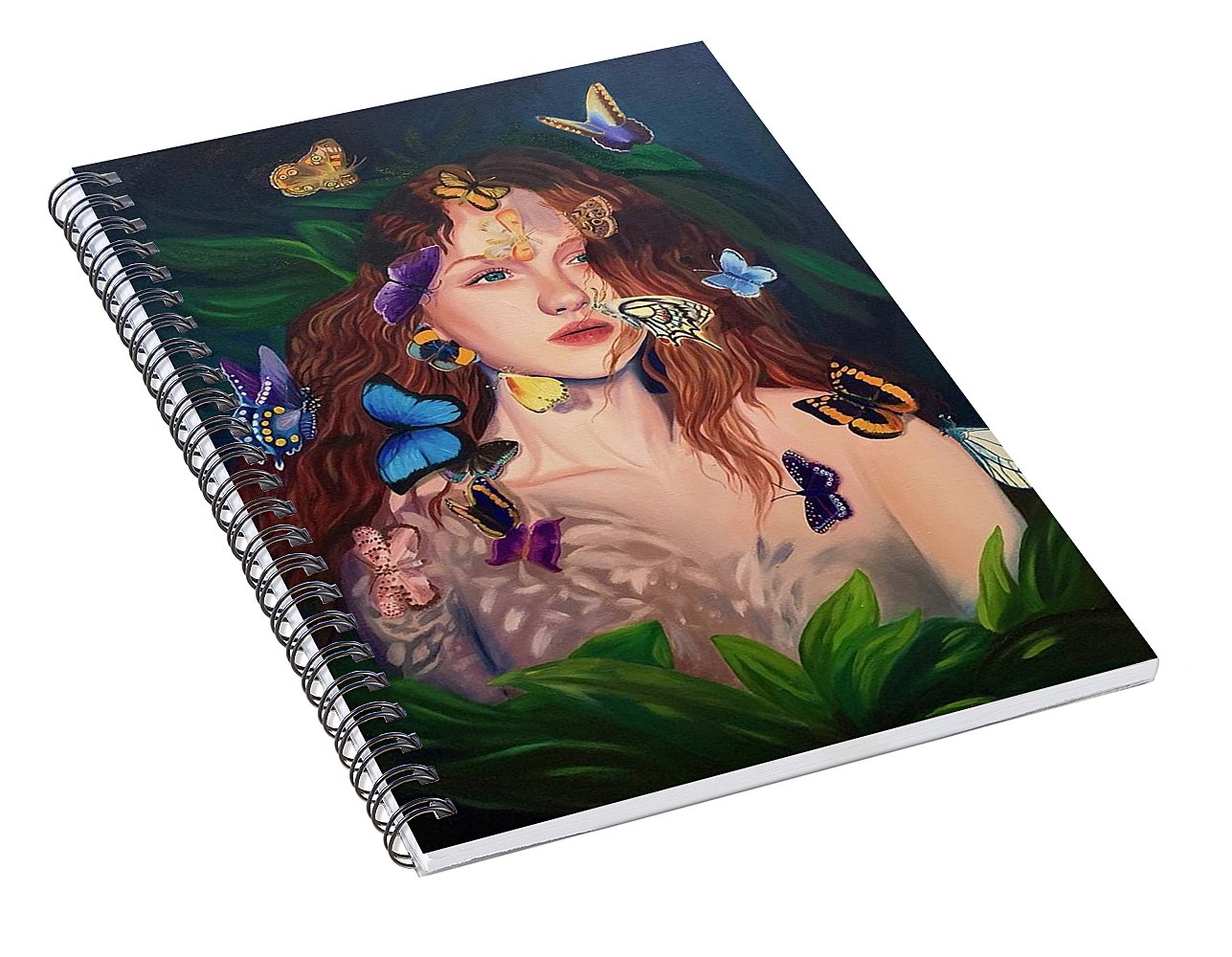 Le Papillion de sang d'or - Spiral Notebook