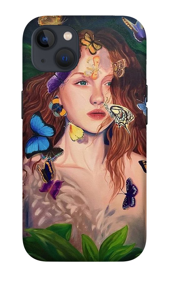 Le Papillion de sang d'or - Phone Case