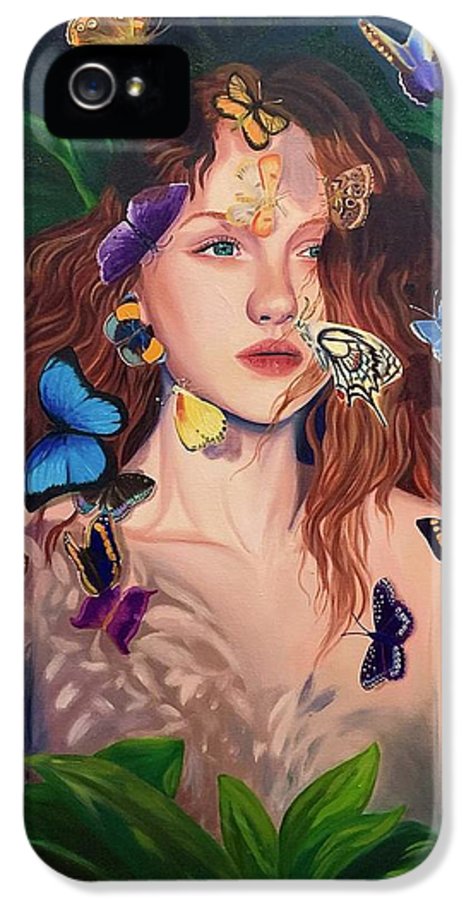 Le Papillion de sang d'or - Phone Case