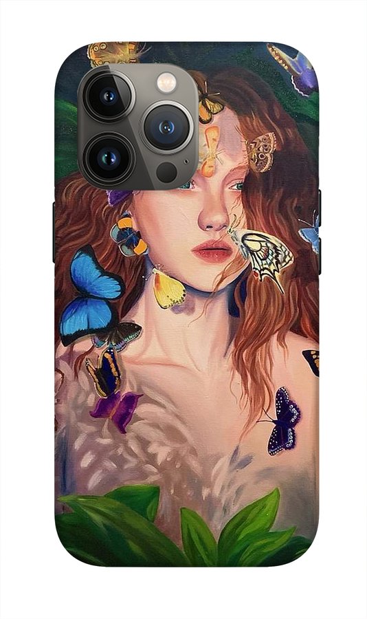 Le Papillion de sang d'or - Phone Case