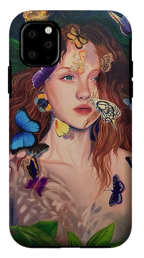 Le Papillion de sang d'or - Phone Case