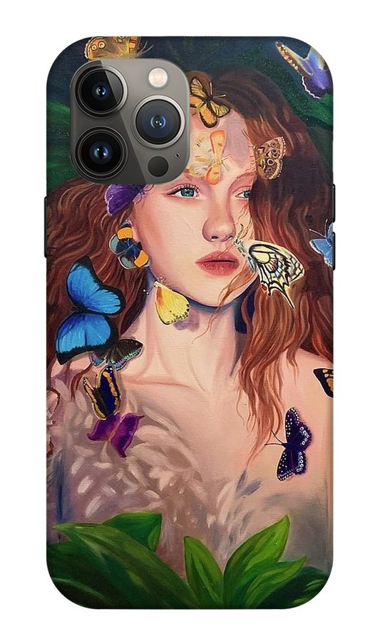 Le Papillion de sang d'or - Phone Case