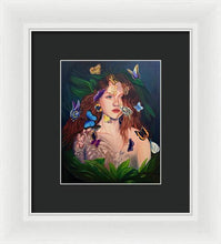 Load image into Gallery viewer, Le Papillion de sang d&#39;or - Framed Print
