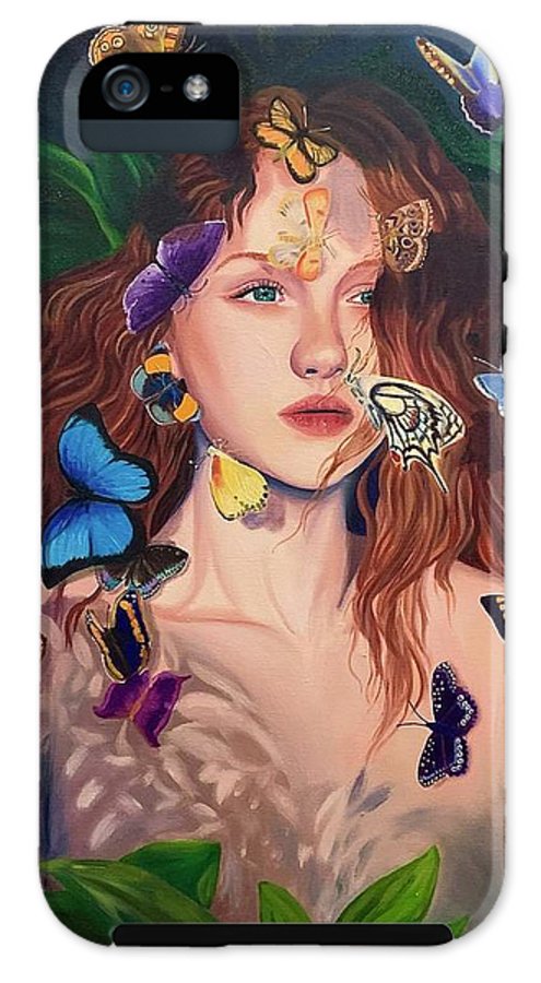 Le Papillion de sang d'or - Phone Case