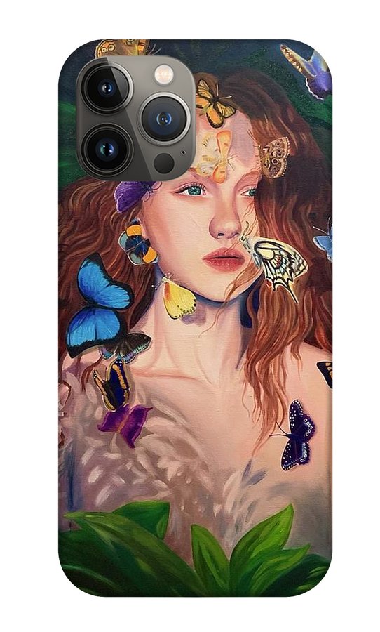 Le Papillion de sang d'or - Phone Case