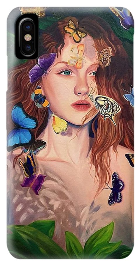 Le Papillion de sang d'or - Phone Case