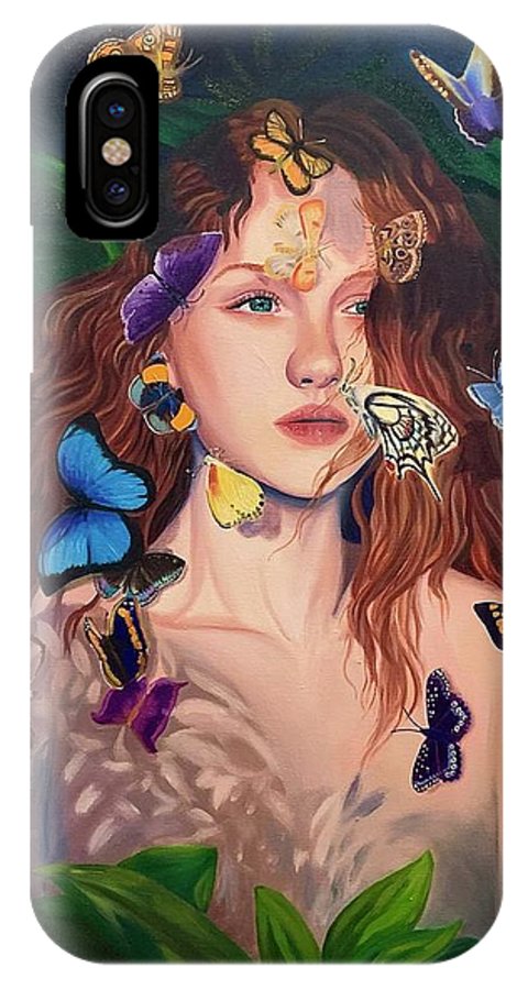 Le Papillion de sang d'or - Phone Case