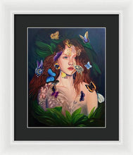 Load image into Gallery viewer, Le Papillion de sang d&#39;or - Framed Print
