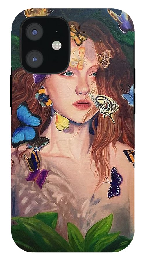 Le Papillion de sang d'or - Phone Case