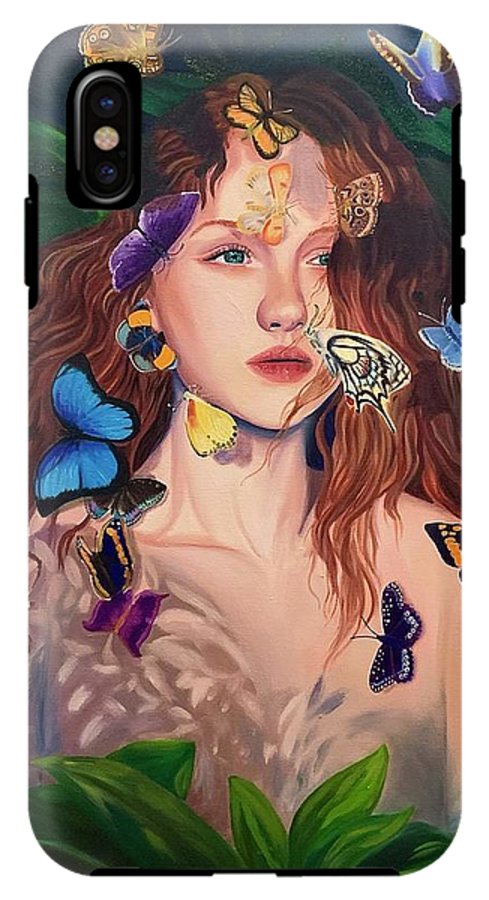 Le Papillion de sang d'or - Phone Case