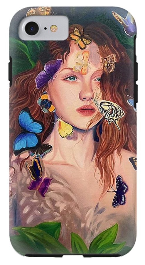 Le Papillion de sang d'or - Phone Case