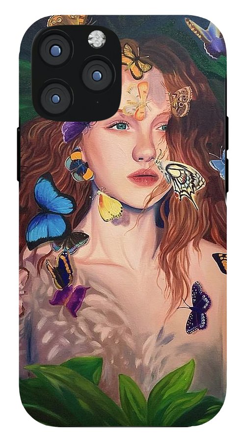 Le Papillion de sang d'or - Phone Case