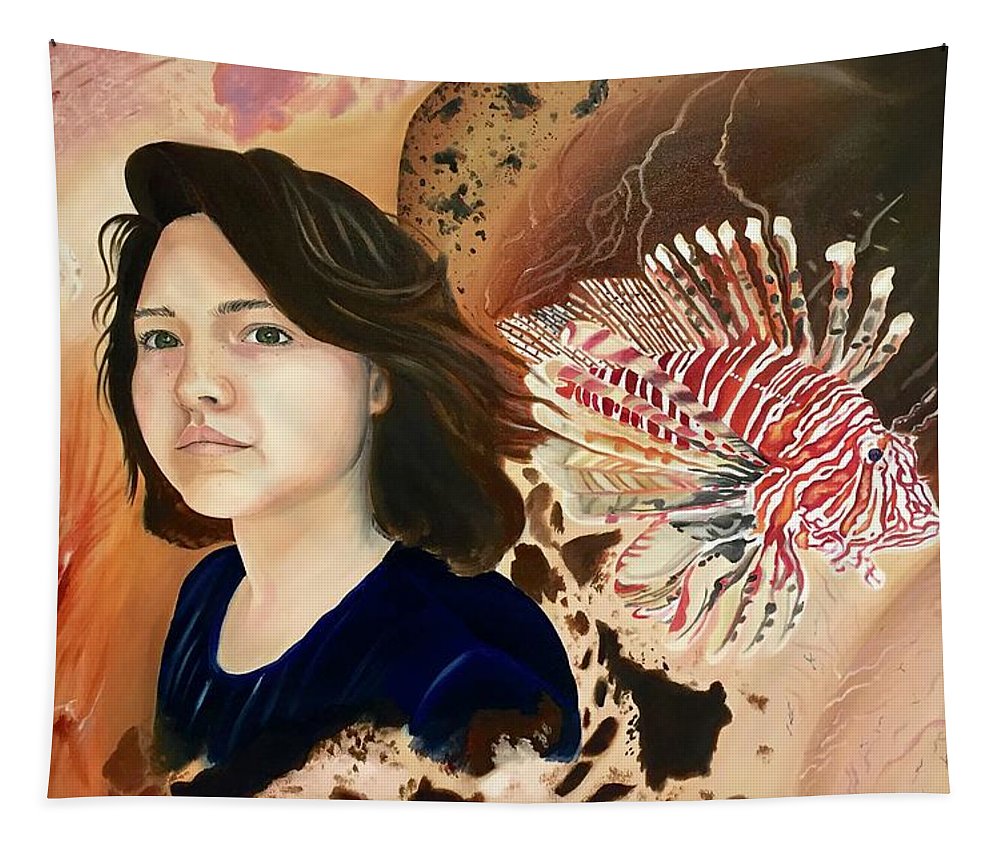 Lionfish scars - Tapestry