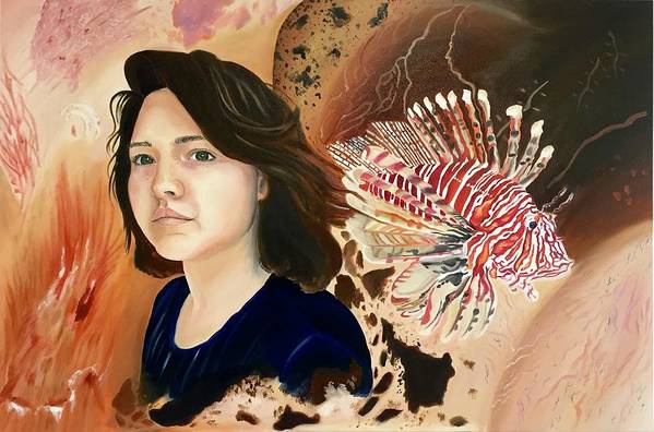 Lionfish scars - Art Print