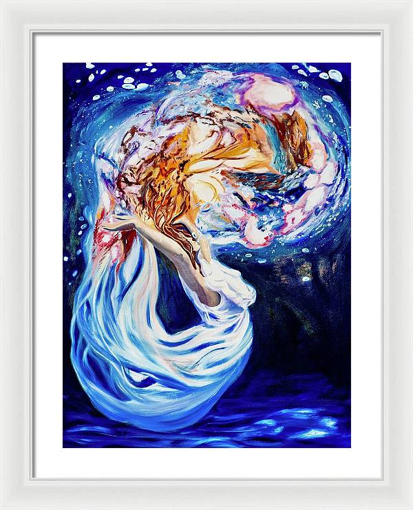 Mind of wonder - Framed Print