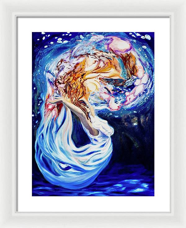 Mind of wonder - Framed Print