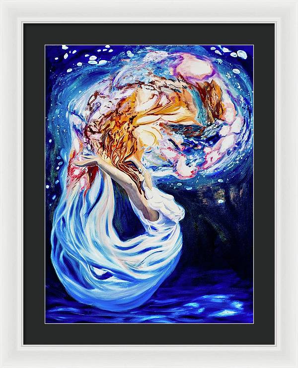 Mind of wonder - Framed Print