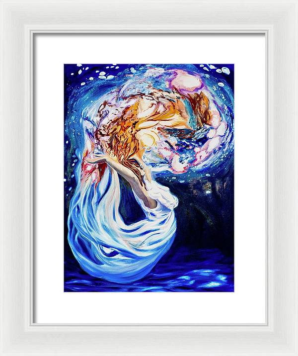 Mind of wonder - Framed Print