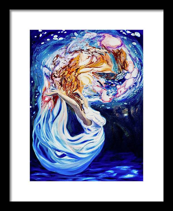 Mind of wonder - Framed Print