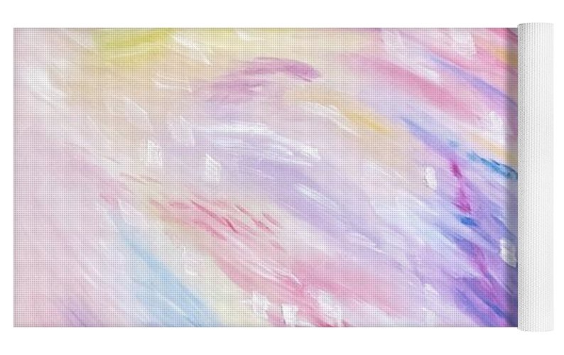 Pink Abstract Passion - Yoga Mat